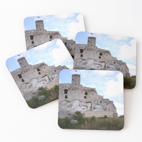 Item preview, The ruins of the castle in Mirów, Kraków-Częstochowa Upland, Poland designed and sold by mikistudio.