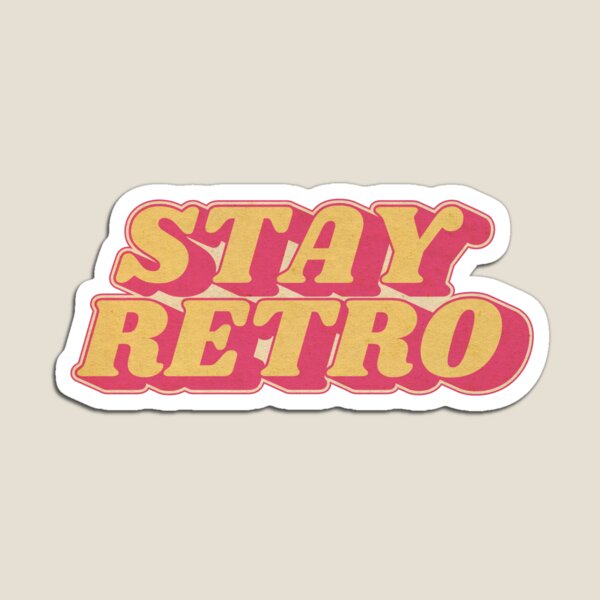 Item preview, Stay Retro Vintage Design Graphic Tee designed and sold by SpectacledBoi.