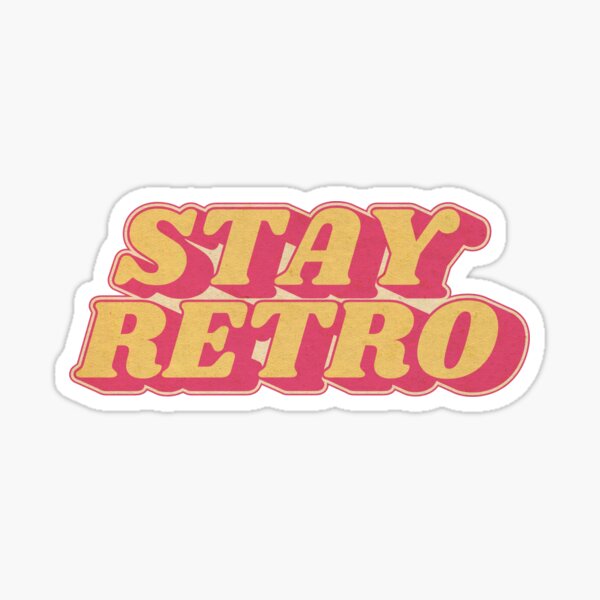 Item preview, Stay Retro Vintage Design Graphic Tee designed and sold by SpectacledBoi.
