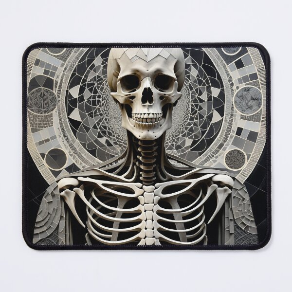 Item preview, Skull Colored Abstract Vintage Zentangle Art designed and sold by Witty Shirts.