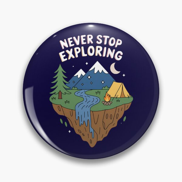 Item preview, Never Stop Exploring designed and sold by Odd World.