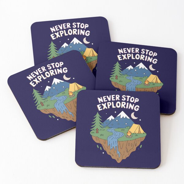 Item preview, Never Stop Exploring designed and sold by Odd World.
