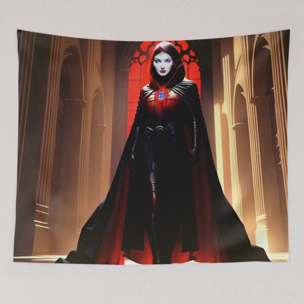 Item preview, Madame Sapphire The Cosmic Oracle of Power designed and sold by Sanctum Icons.