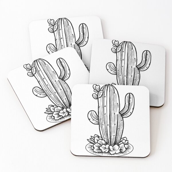 Item preview, Minimalist Cactus Line Art  designed and sold by GeoSketchWear.