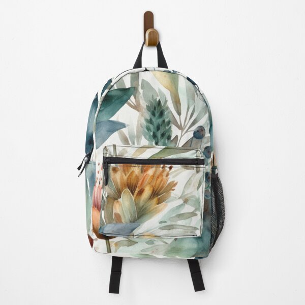Item preview,  Flowing and leaf flower pattern on Green Blue  designed and sold by mind-coloring.
