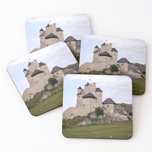 Item preview, Castle in Bobolice, Kraków-Częstochowa Upland, Poland designed and sold by mikistudio.