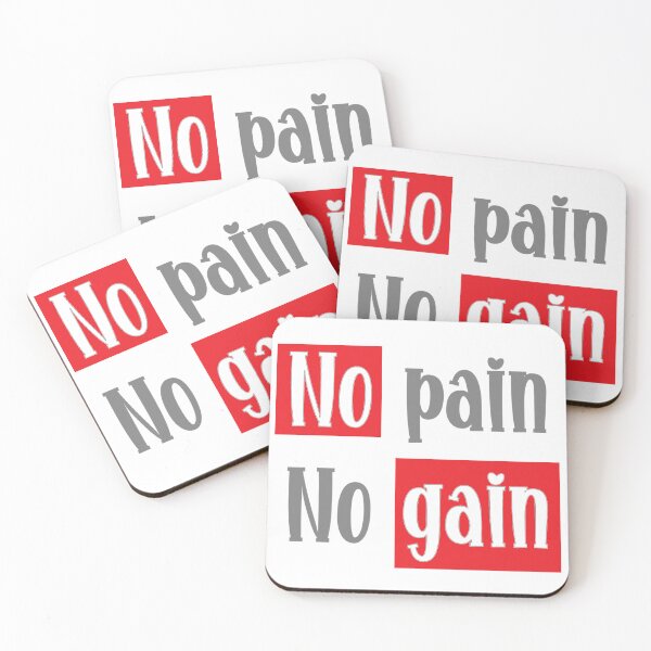 Item preview, No pain,No gain designed and sold by Chatjen976.