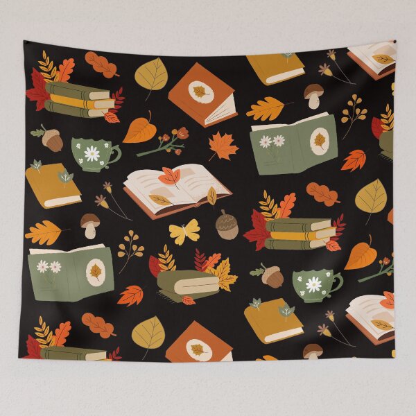 Item preview, Otoño colorido y literario designed and sold by AnulaArt.