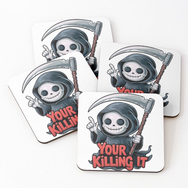 Item preview, Funny Grim Reaper Your Killing It designed and sold by PlanetMarker.