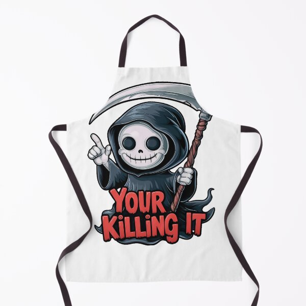 Item preview, Funny Grim Reaper Your Killing It designed and sold by PlanetMarker.
