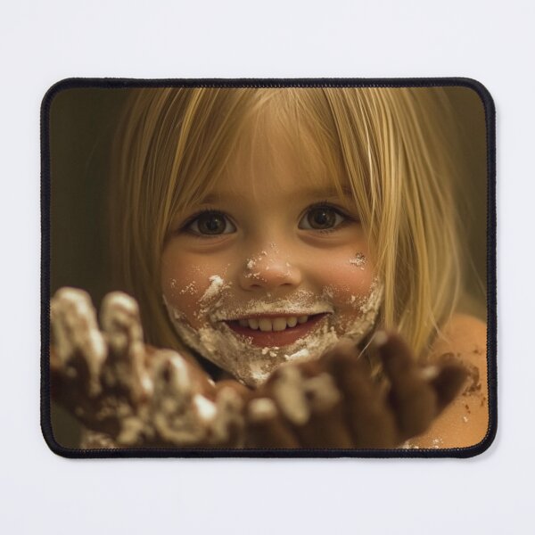 Item preview, Girl stained with flour and chocolate designed and sold by Osintown.