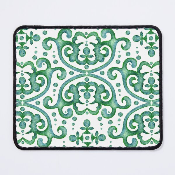 Item preview, Byzantine pattern, Green on white background designed and sold by Alex Blud.