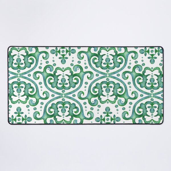 Item preview, Byzantine pattern, Green on white background designed and sold by Alex Blud.