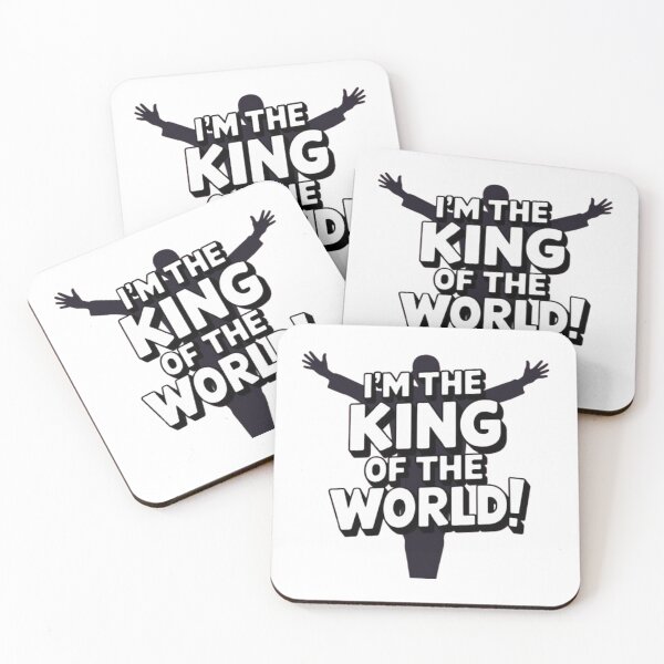 Item preview, King of the World - Bold Motivational Design designed and sold by sachiraheshan.