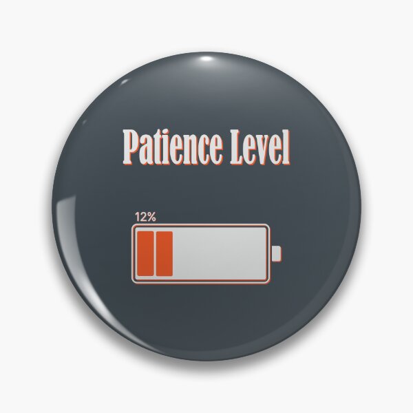 Item preview, Low Patience levels designed and sold by Scrabbly Doodles.