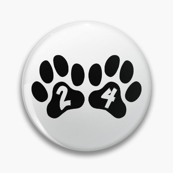 Item preview, Cat Paw Number 24 designed and sold by NumbersFort.