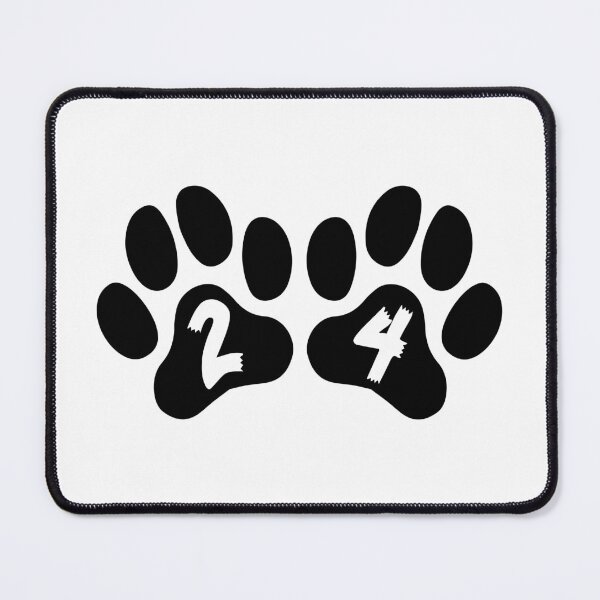 Item preview, Cat Paw Number 24 designed and sold by NumbersFort.