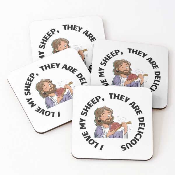 Item preview, The Last Supper 2.0: Jesus and His Culinary Sin and Pleasure. Bold, Controversial Design. Sacred Meets Profane on a Plate - A T-shirt for Fans of Irreverent Humor. designed and sold by Zenithara.
