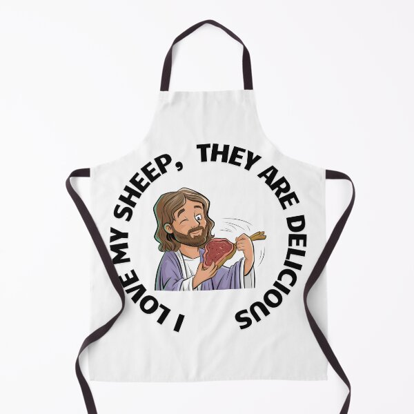 Item preview, The Last Supper 2.0: Jesus and His Culinary Sin and Pleasure. Bold, Controversial Design. Sacred Meets Profane on a Plate - A T-shirt for Fans of Irreverent Humor. designed and sold by Zenithara.