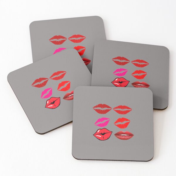 Item preview, Red Rose Kissing Lips designed and sold by Right-UR.