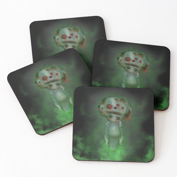Item preview, spooky bleeding tooth mushroom  designed and sold by SaskiaFranken.