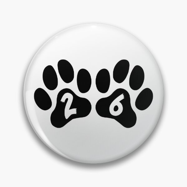 Item preview, Cat Paw Number 26 designed and sold by NumbersFort.