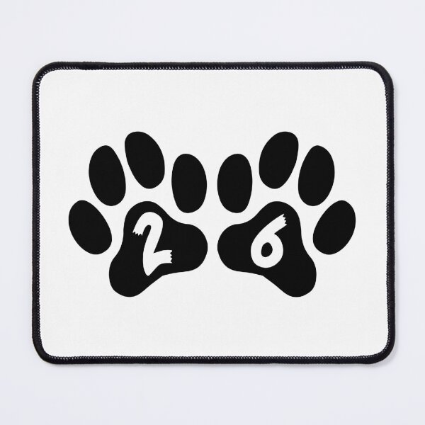 Item preview, Cat Paw Number 26 designed and sold by NumbersFort.