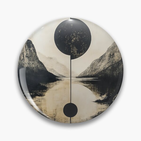 Item preview, Darker Than Black The balance of nature, yin and yang designed and sold by DreamDigi2024RB.