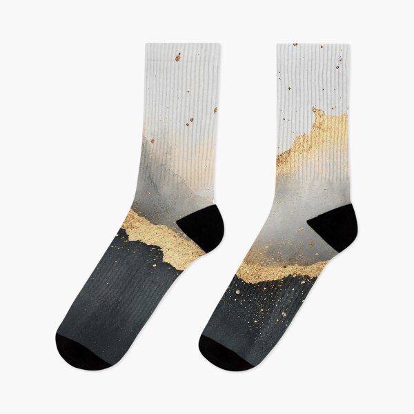Item preview, Metallic Gold Mountains designed and sold by cadinera.