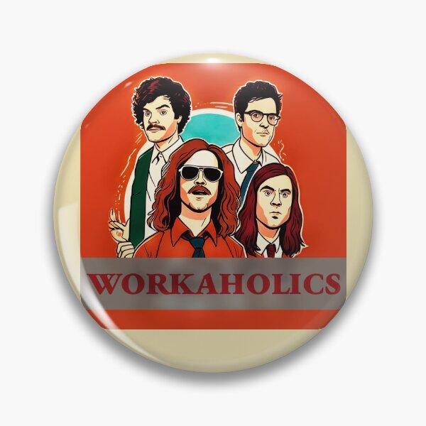 Item preview, Workaholics (Light Orange and Red) - TV show designed and sold by NightPrints.