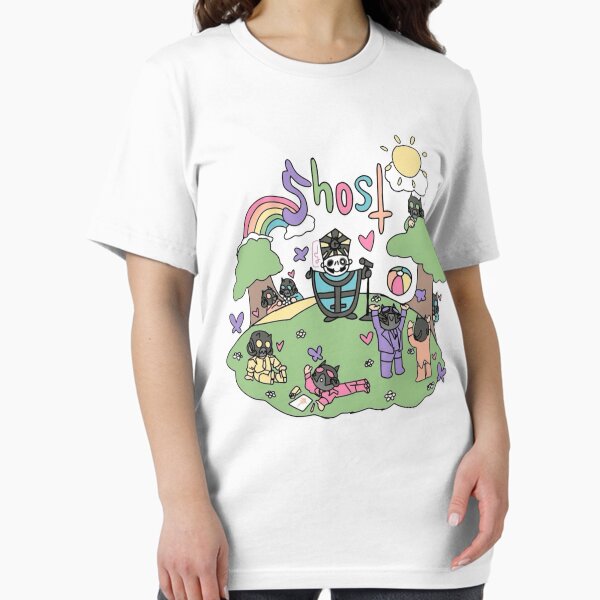 Item preview, Ghost band T Shirt Rainbow designed and sold by Lalabubu  Store.