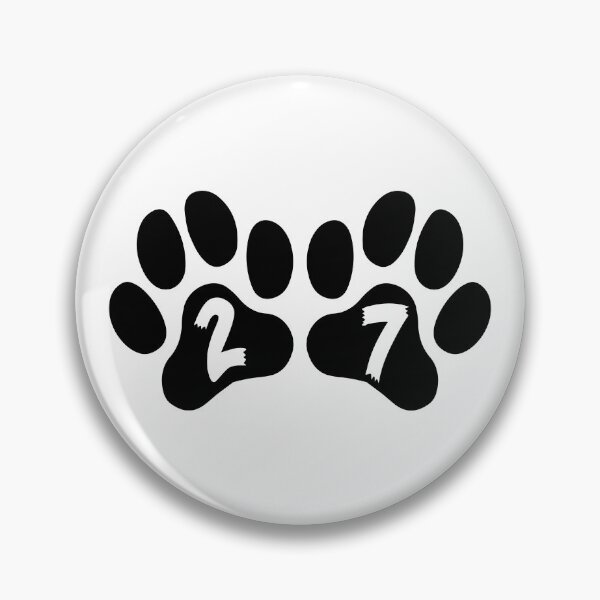 Item preview, Cat Paw Number 27 designed and sold by NumbersFort.