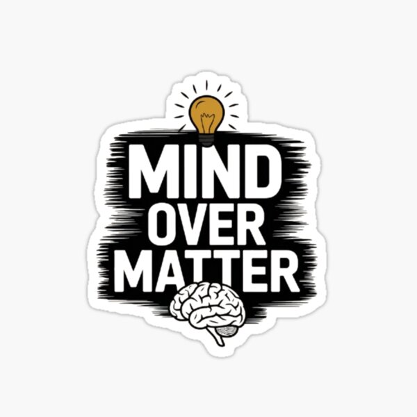 Item preview, Mind over matter  designed and sold by ESAKA97Shop.