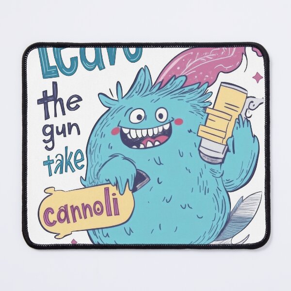 Item preview, Leave the gun take the cannoli designed and sold by WickerStudio.