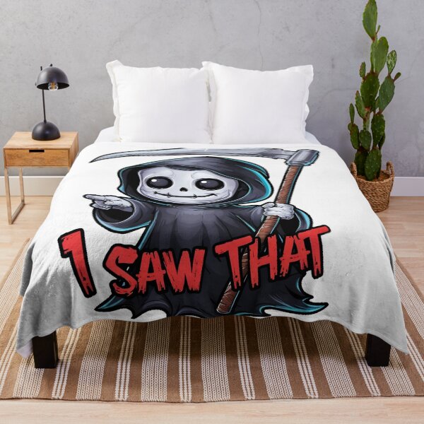 Item preview, Funny Grim Reaper I Saw That designed and sold by PlanetMarker.
