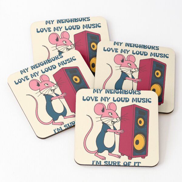 Item preview, My Neighbors Love Loud Music designed and sold by FlashCraft Design.