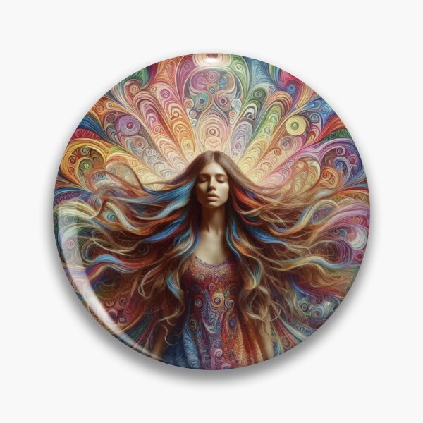 Item preview, Psychedelic woman designed and sold by Liferbys.