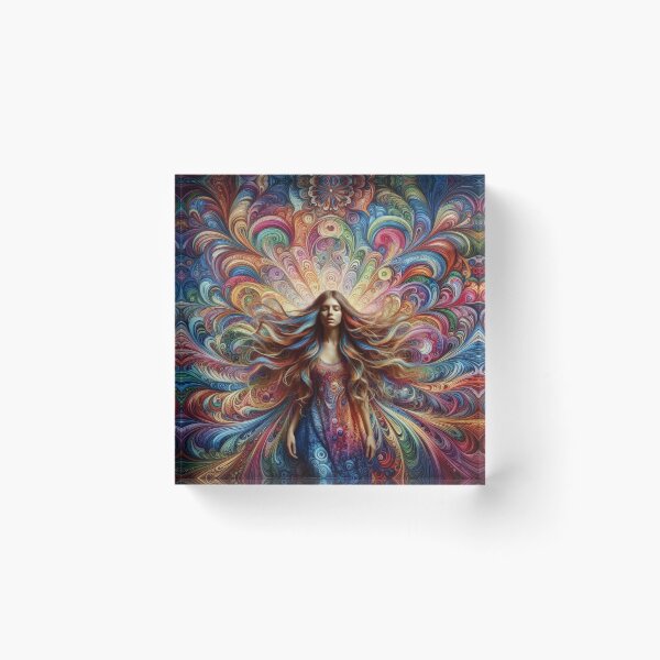 Item preview, Psychedelic woman designed and sold by Liferbys.