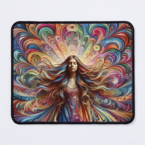 Item preview, Psychedelic woman designed and sold by Liferbys.