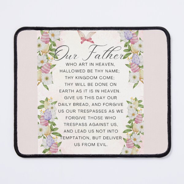 Item preview, Our Father Prayer Sticker designed and sold by BumbleChynxBee.