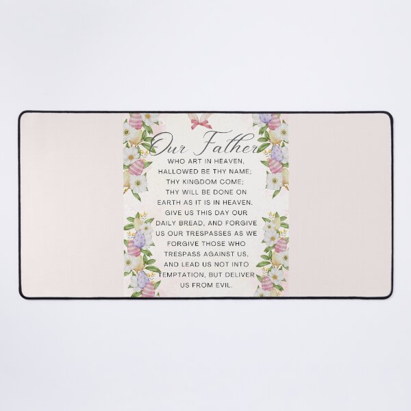 Item preview, Our Father Prayer Sticker designed and sold by BumbleChynxBee.