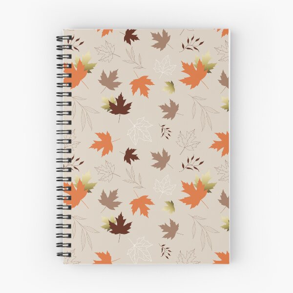 Item preview, Autumn seamless pattern with colouful and gold leaves designed and sold by PavlinaBFDesign.