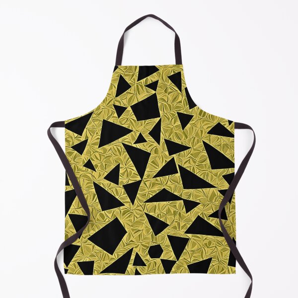 Item preview, Shattered Prism yellow- A fragmented geometric pattern combining sharp angles and vivid textures. designed and sold by Atmosferica.