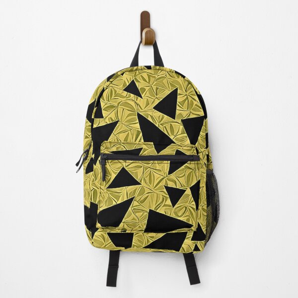 Item preview, Shattered Prism yellow- A fragmented geometric pattern combining sharp angles and vivid textures. designed and sold by Atmosferica.