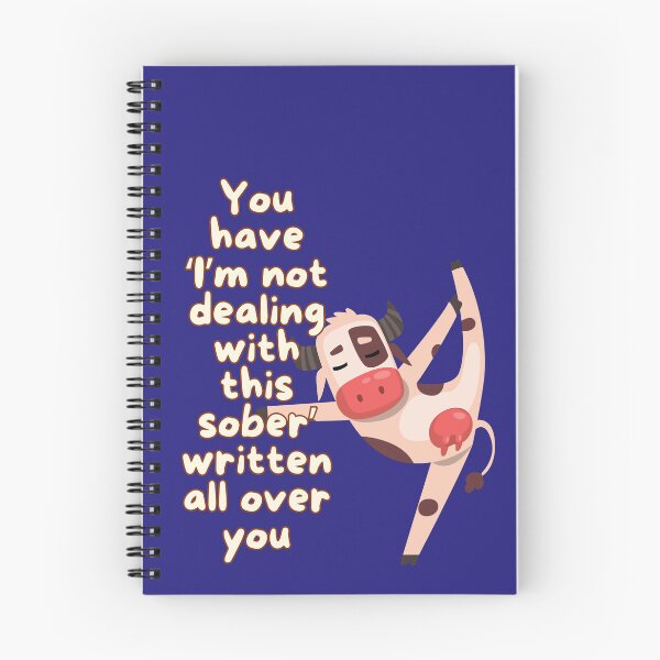 Item preview, You have ‘I’m not dealing with this sober’ written all over you....for animal and cow lovers! designed and sold by Evie Gerontis.