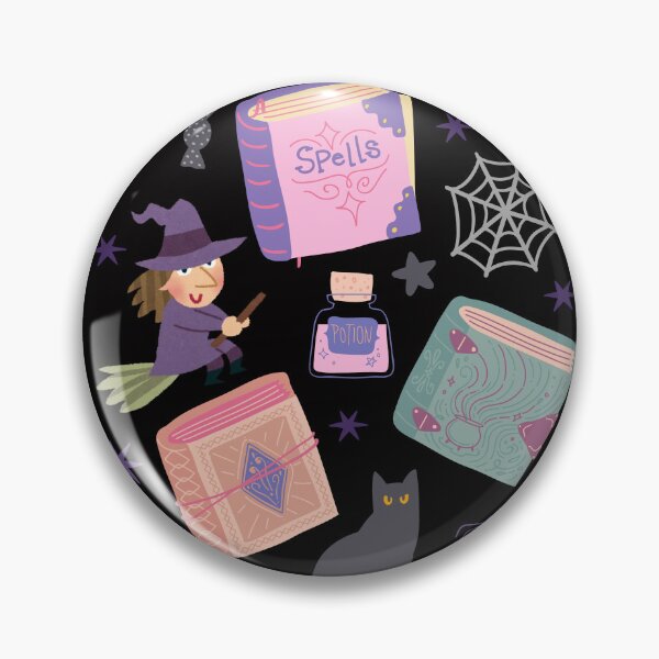 Item preview, Cute Witch with books designed and sold by AnulaArt.
