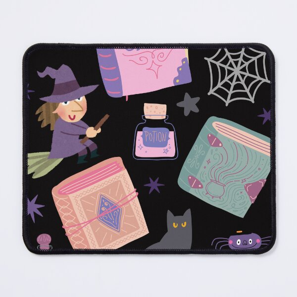 Item preview, Cute Witch with books designed and sold by AnulaArt.