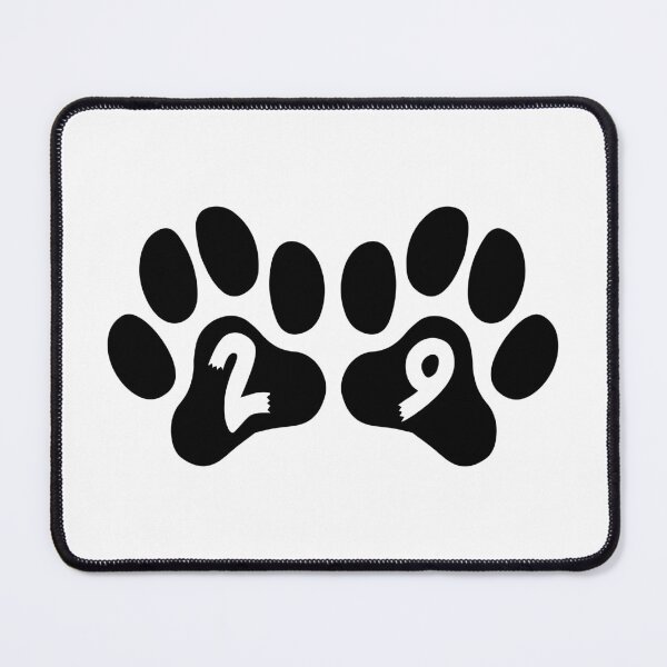 Item preview, Cat Paw Number 29 designed and sold by NumbersFort.