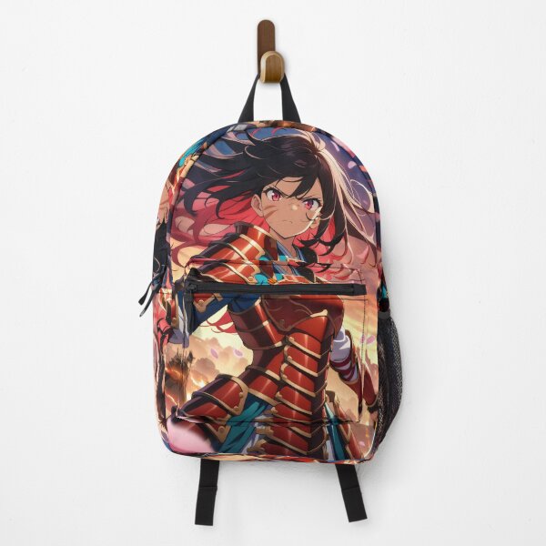 Item preview, Anime Girl in Samurai Armor designed and sold by ByteyCreatives.