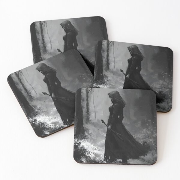 Item preview, Dark Witch in the Forest designed and sold by HappyStickBike.